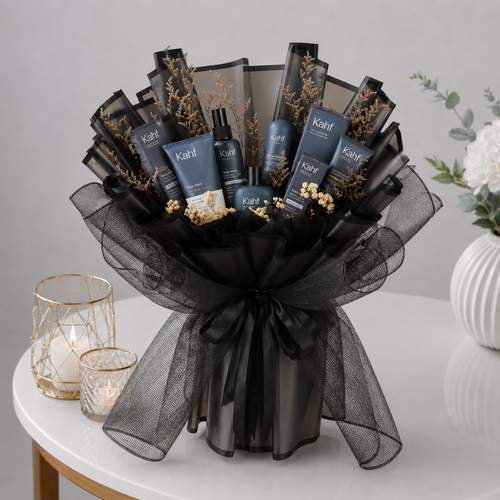 Kahf Men's Grooming Gift Bouquet Black Edition