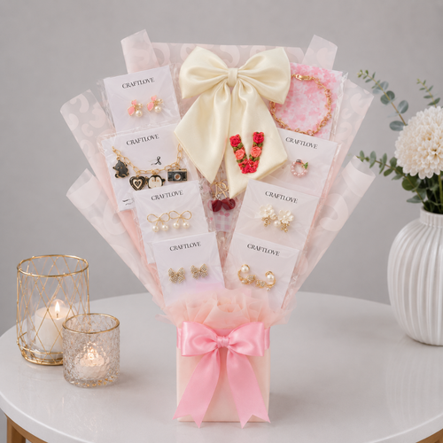 CraftLove Jewelry and Accessories Bouquet for Women
