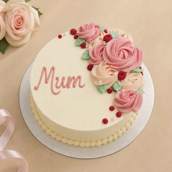Mum Rose Birthday Cake