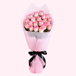Heart-Shaped Red Velvet Cake with White Rose