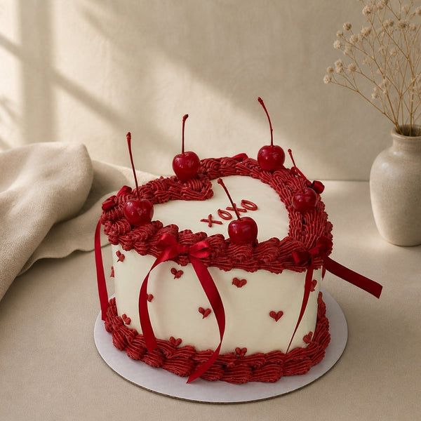 XOXO Cherry Love Cake