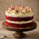 Classic Naked Red Velvet Layer Cake