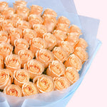 White Rose & Red Rose Birthday Cake