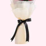 Dark Chocolate Ganache Birthday Cake with Strawberries